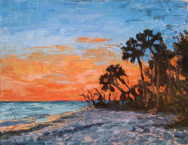 Sunset on the Gulf